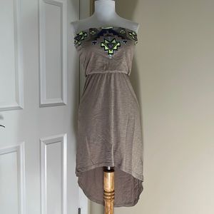 Express strapless summer dress sz XS